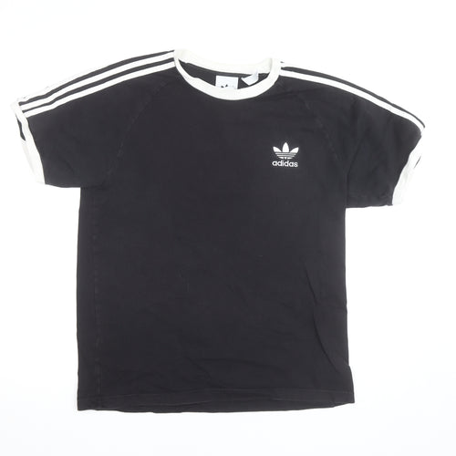 Adidas Men's Black Short Sleeve Crew Neck Sports T-Shirt M