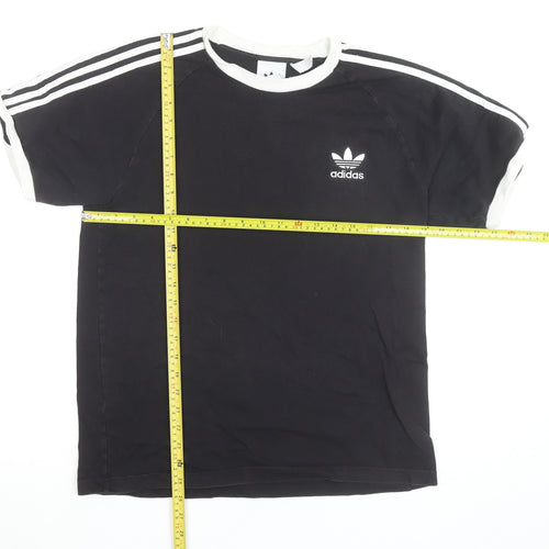 Adidas Men's Black Short Sleeve Crew Neck Sports T-Shirt M