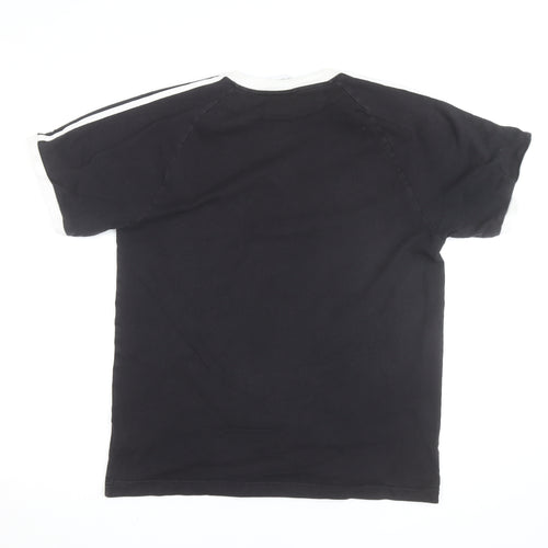 Adidas Men's Black Short Sleeve Crew Neck Sports T-Shirt M