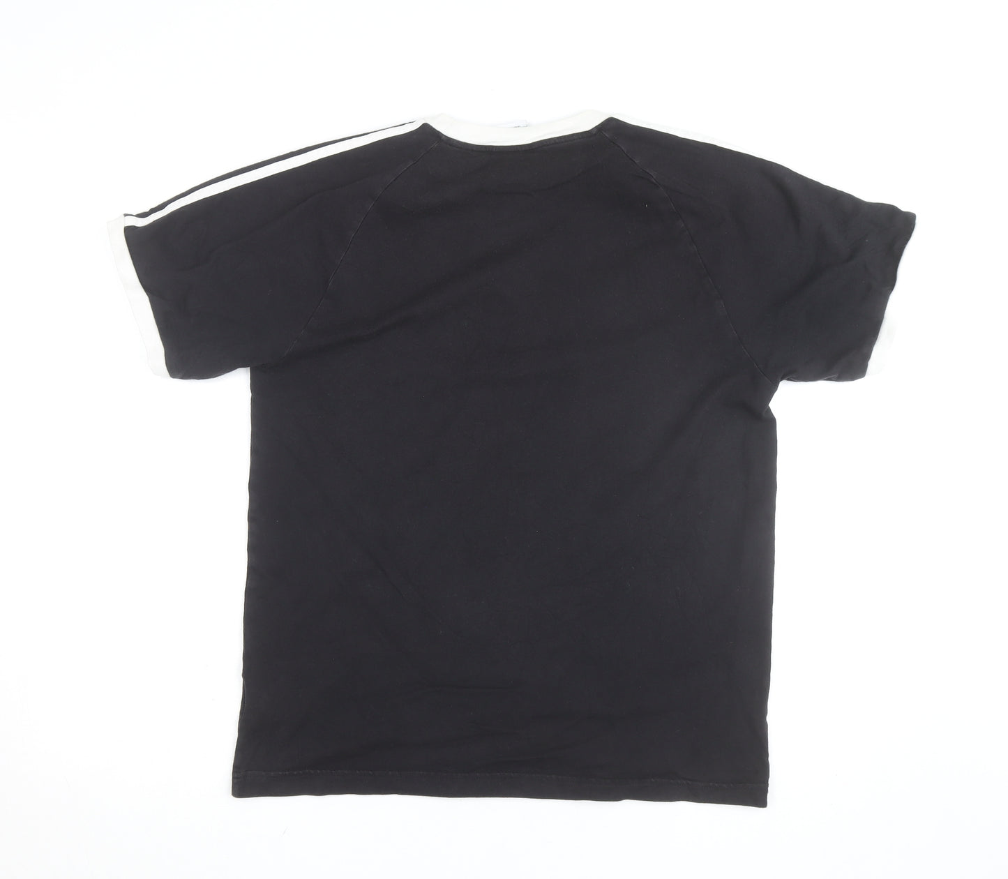 Adidas Men's Black Short Sleeve Crew Neck Sports T-Shirt M