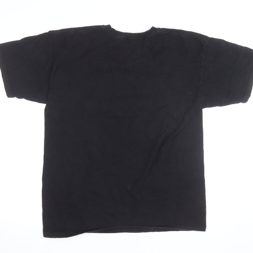 Hard Rock Cafe Washington D.C. Black Cotton Men's Large T-Shirt