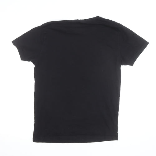 Pulp Fiction Men’s Black Cotton Graphic Movie T-Shirt Small