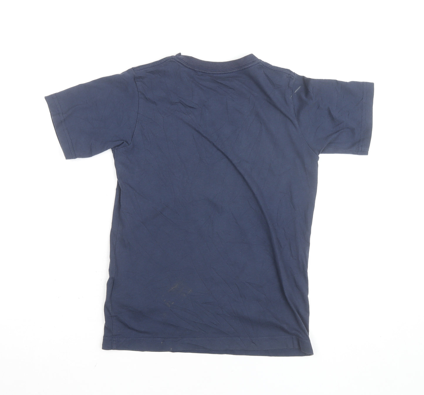 Converse Boys Blue Graphic Sneaker Print T-Shirt Size 11 Years