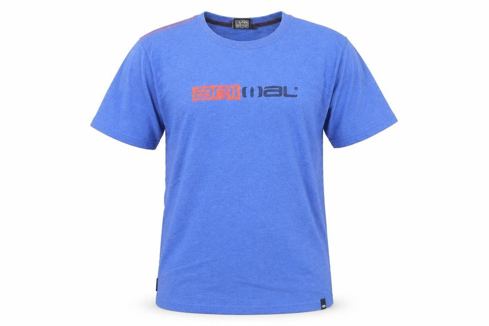 Animal Boys Blue Graphic Logo T-Shirt 15-16 Years Cotton Blend Casual
