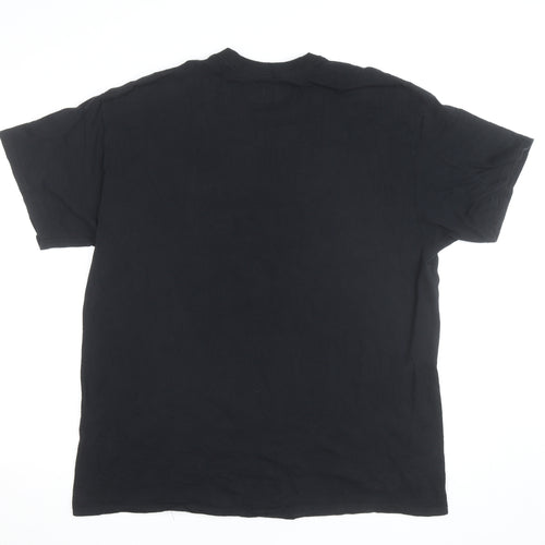Prettylittlething Womens Black L Basic Cotton T-Shirt