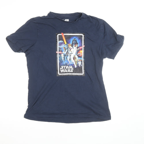 GAP Star Wars Men's Blue Graphic Short Sleeve T-Shirt Size M