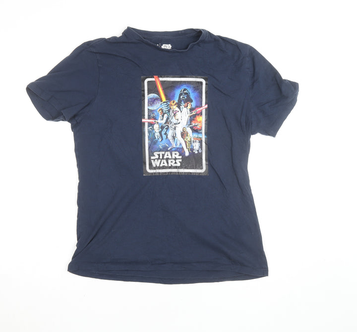 GAP Star Wars Men's Blue Graphic Short Sleeve T-Shirt Size M