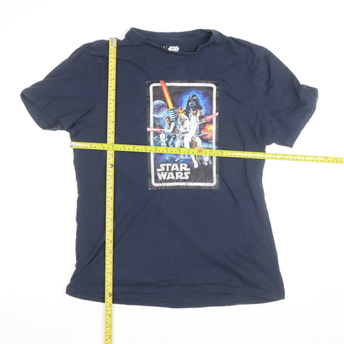 GAP Star Wars Men's Blue Graphic Short Sleeve T-Shirt Size M