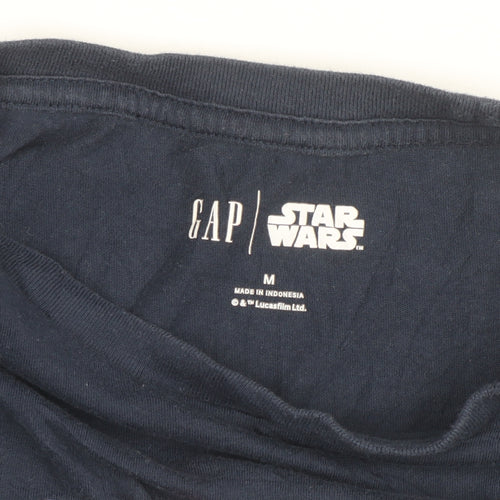 GAP Star Wars Men's Blue Graphic Short Sleeve T-Shirt Size M
