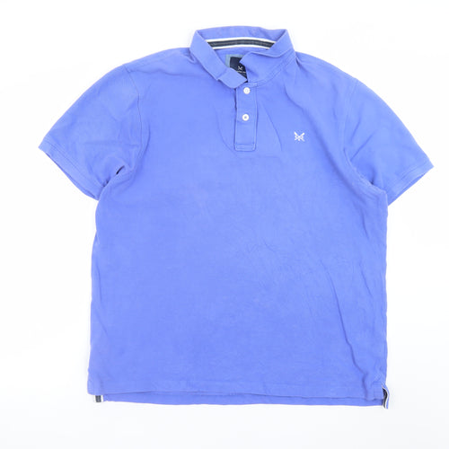 Crew Clothing Company Men’s Blue 2XL Cotton Polo Shirt