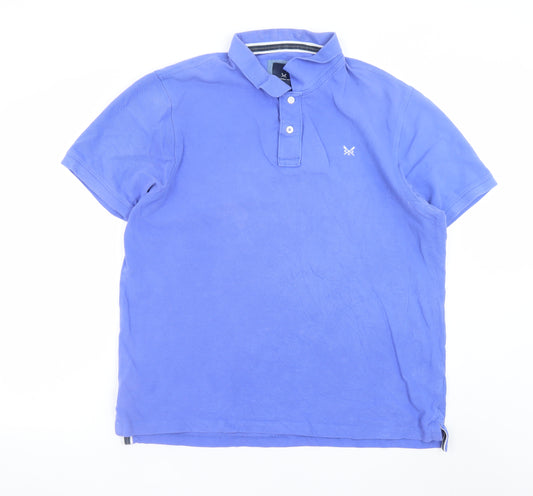 Crew Clothing Company Men’s Blue 2XL Cotton Polo Shirt