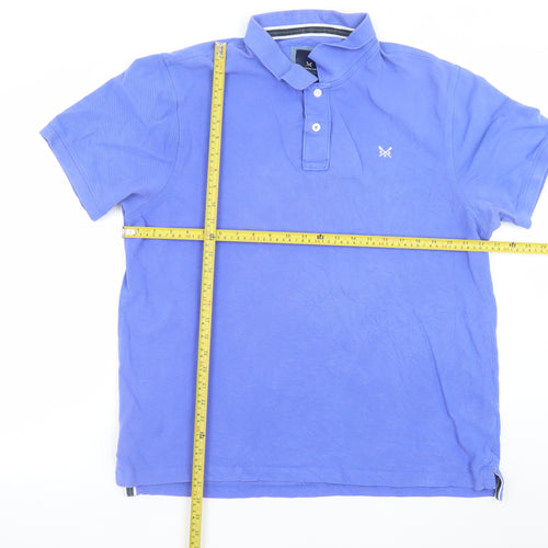 Crew Clothing Company Men’s Blue 2XL Cotton Polo Shirt