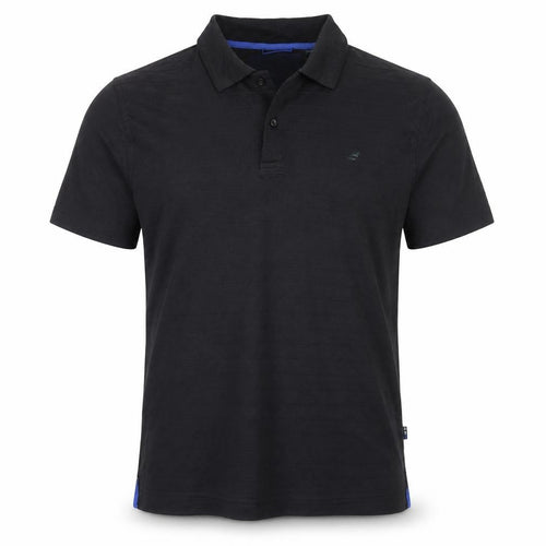 Stone Bay Golf Men's Black Short Sleeve Polo Shirt Size M
