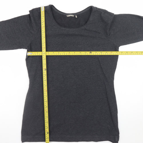 Sandwich Womens Grey Long Sleeve Jersey Top Size M