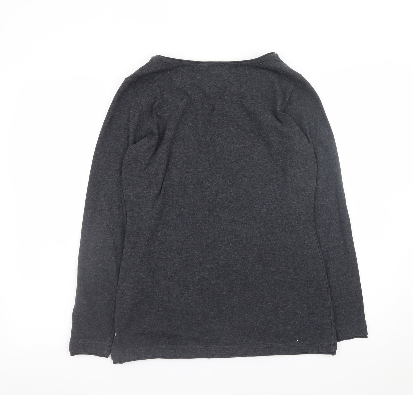 Sandwich Womens Grey Long Sleeve Jersey Top Size M