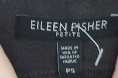 Eileen Fisher Women's Petite Black Stretch Leggings Size S