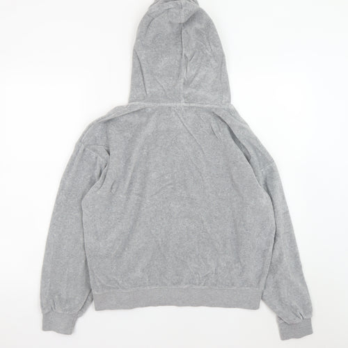 Polo Ralph Lauren Womens Grey Small Pullover Hoodie Cotton Blend
