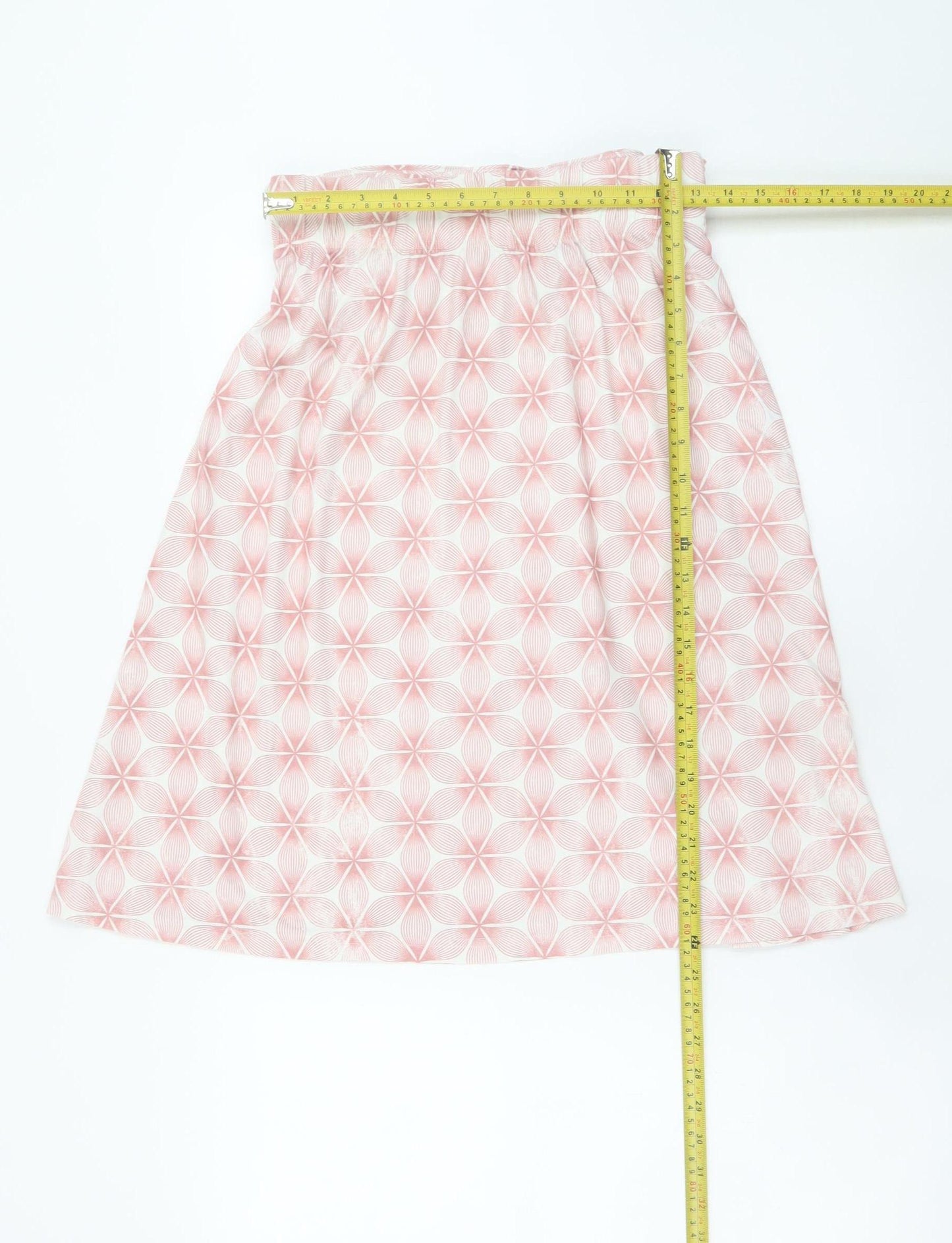 Mountain Warehouse Women's Pink Geometric A-Line Skirt Size 12