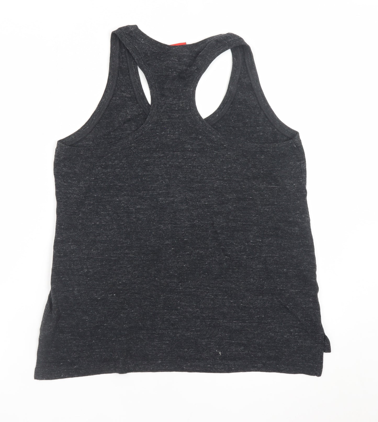 Nike Men's Black Sleeveless Sports T-Shirt M Cotton Blend
