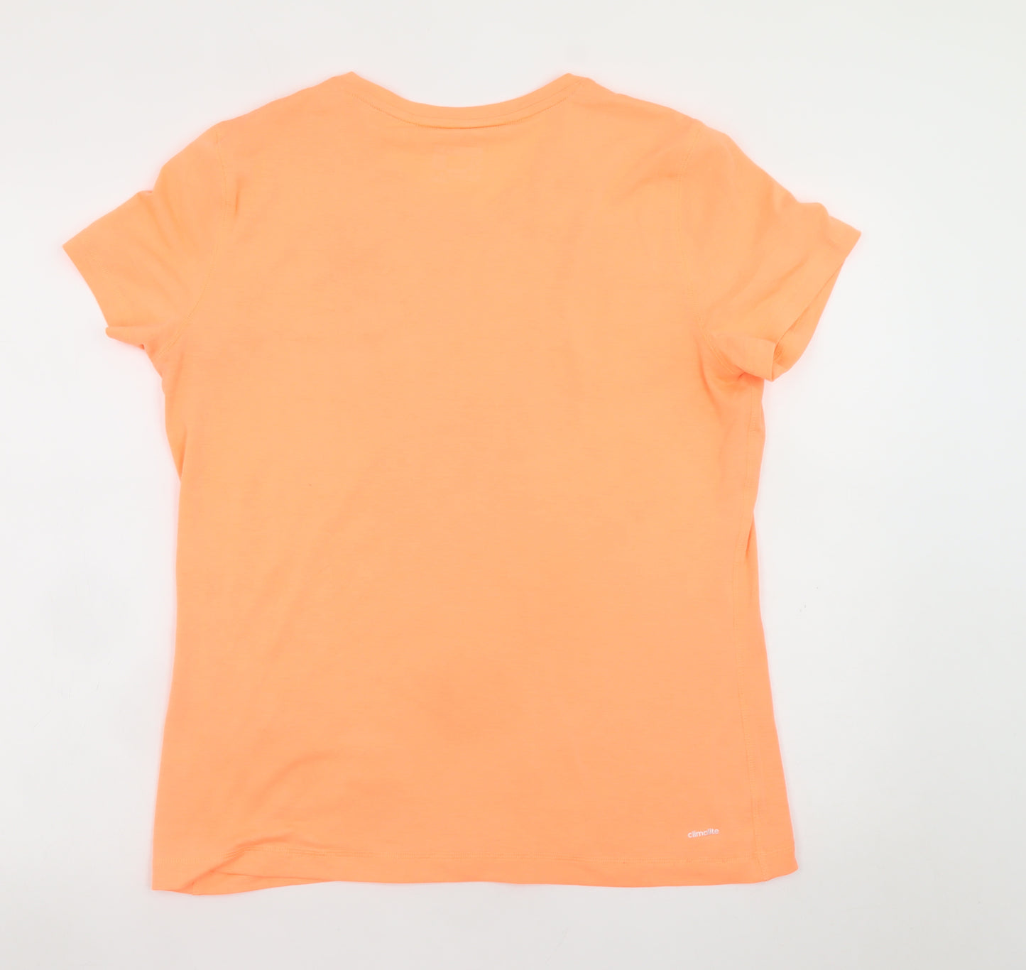 Adidas Men's Orange XL Climalite Prime Tee T-Shirt