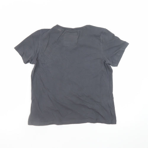 Superdry Women's Grey Graphic 1979 Tour T-Shirt Size 8