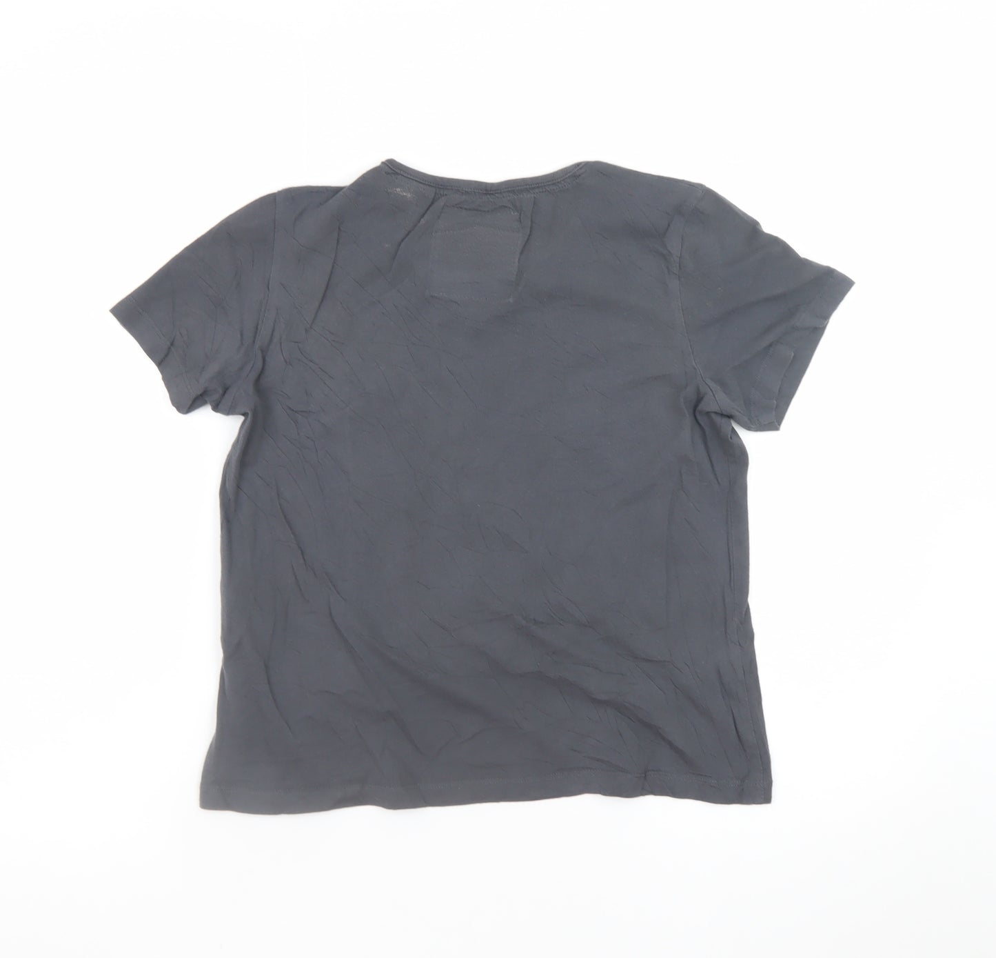 Superdry Women's Grey Graphic 1979 Tour T-Shirt Size 8