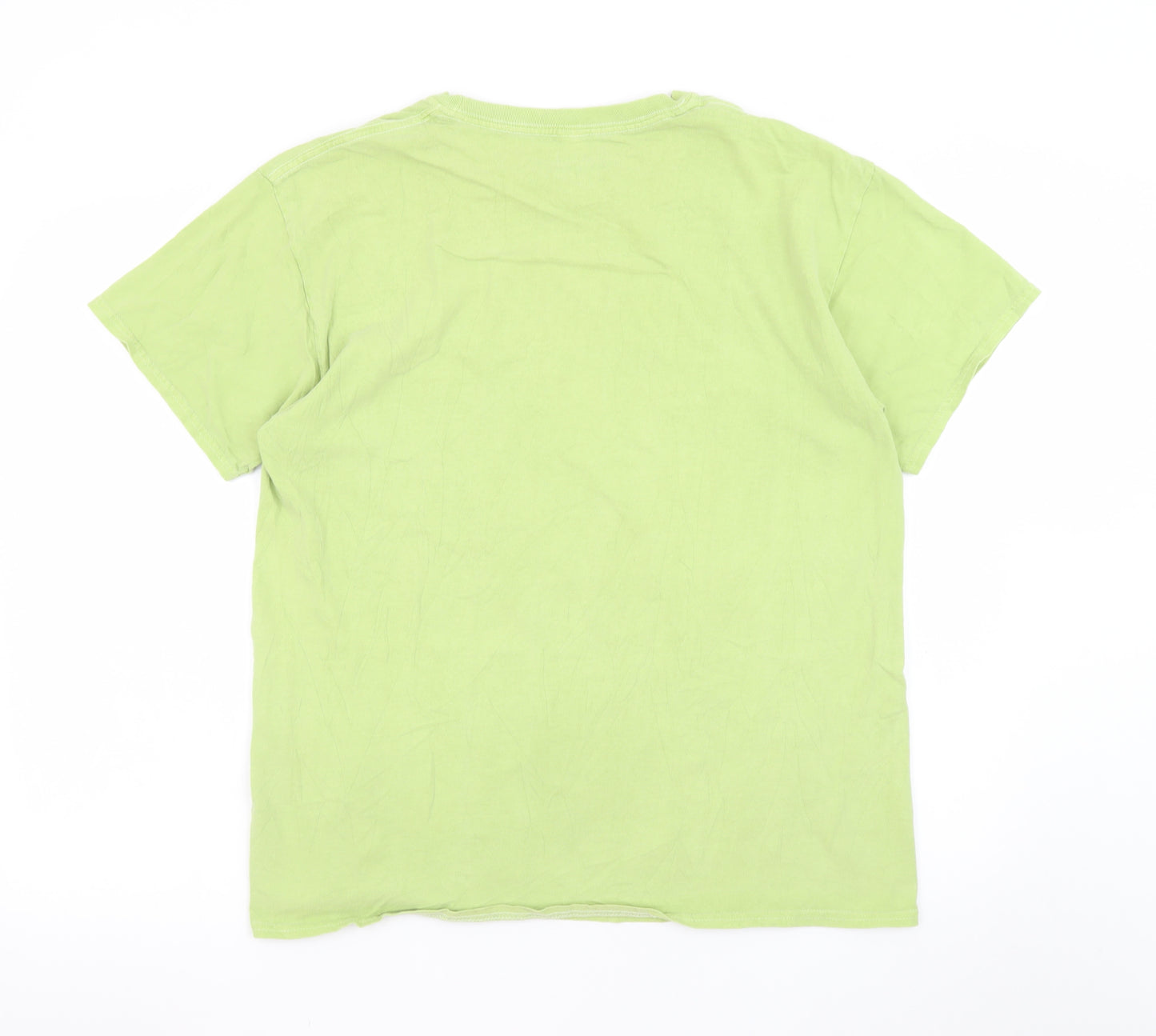 Vintage Supply Women’s Green 100% Cotton Graphic T-Shirt Size S