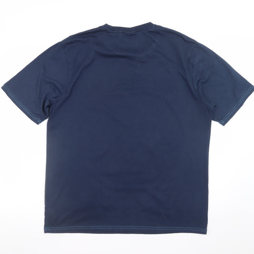George Men’s Navy Cookie Monster Graphic T-Shirt Large