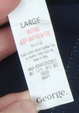 George Men’s Navy Cookie Monster Graphic T-Shirt Large