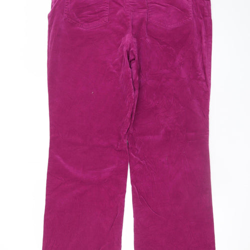Orvis Women's Pink Corduroy Straight Jeans Size 16 Regular