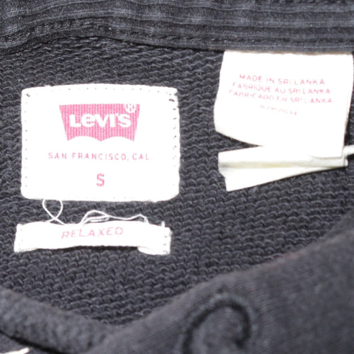 Levi's Men's Black Relaxed Pullover Hoodie Size S