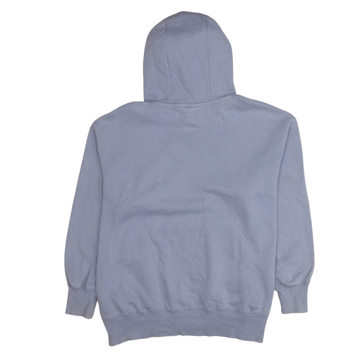 Nike Women’s Blue Pullover Hoodie Medium Cotton Blend Casual