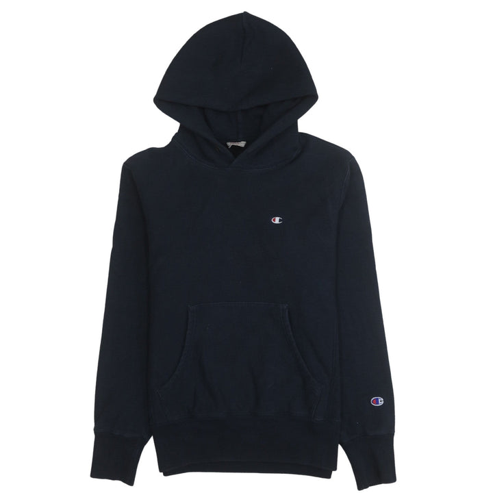 Champion Men's Blue Reverse Weave Pullover Hoodie Size L