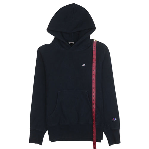 Champion Men's Blue Reverse Weave Pullover Hoodie Size L