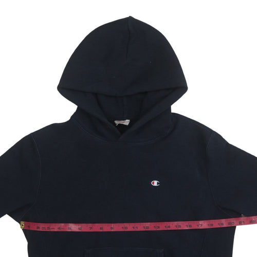 Champion Men's Blue Reverse Weave Pullover Hoodie Size L