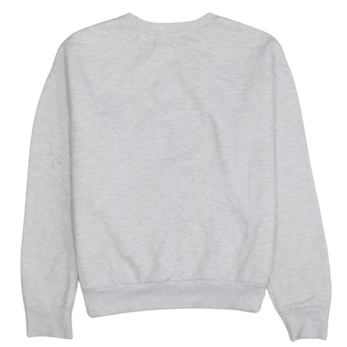 Disney Women XS Grey Minnie Mouse Pullover Sweatshirt