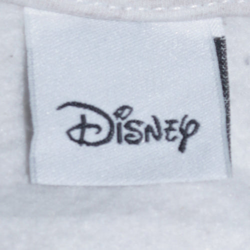 Disney Women XS Grey Minnie Mouse Pullover Sweatshirt