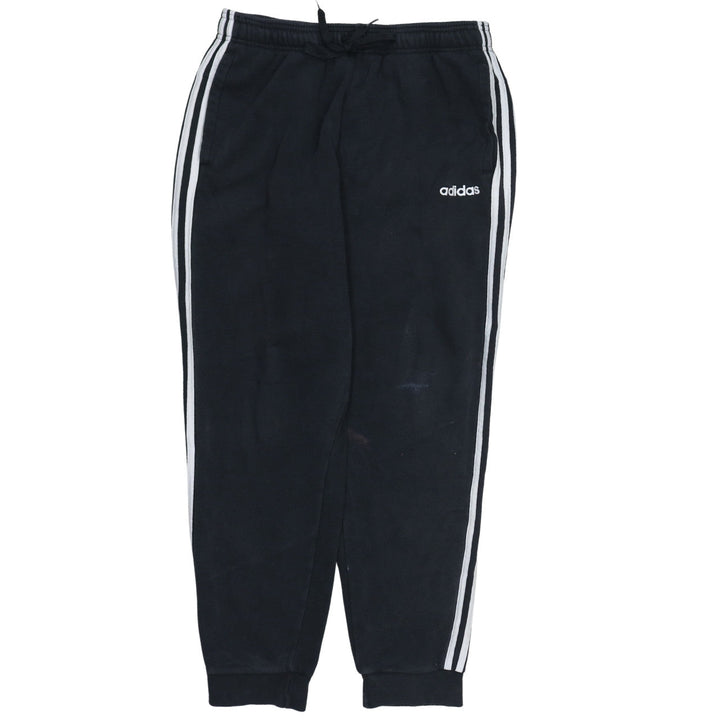 Adidas Men's Black Jogger Trousers L Fleece Regular Fit Sportswear