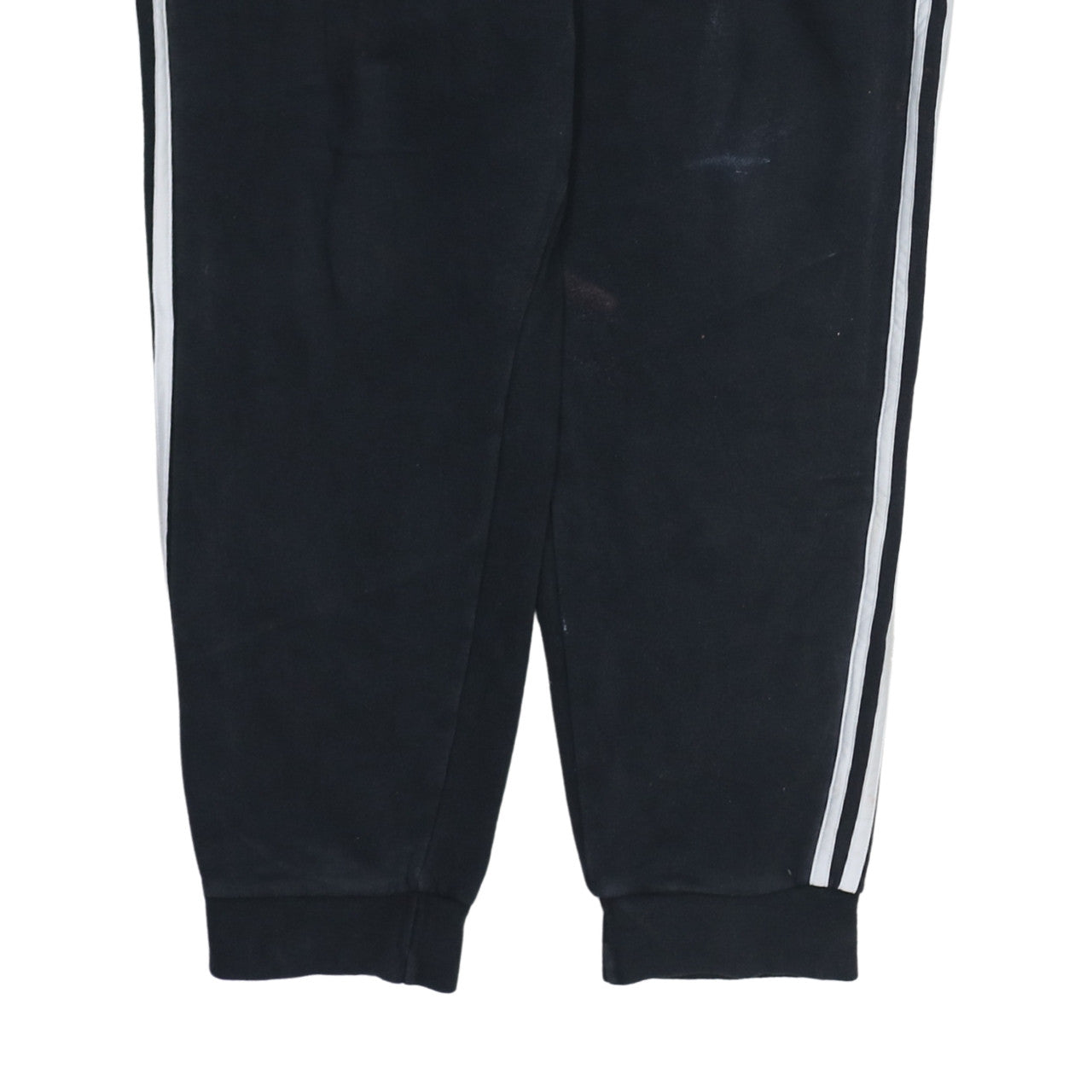 Adidas Men's Black Jogger Trousers L Fleece Regular Fit Sportswear