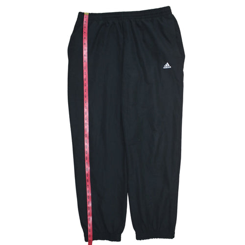 Adidas Men's Black Performance Essentials Track Pants L