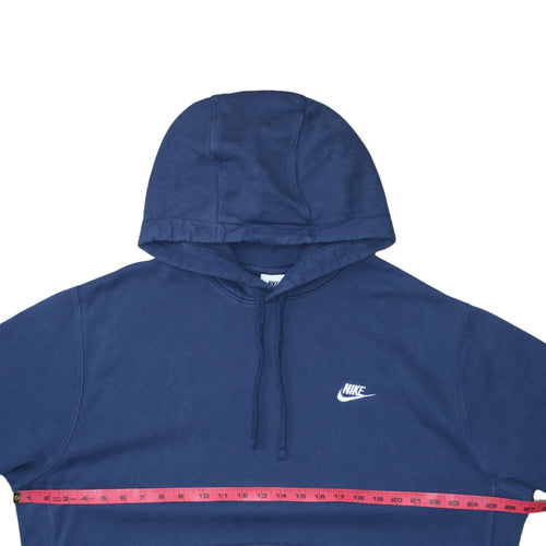 Nike Men's Blue XL Pullover Hoodie Fleece Sweatshirt