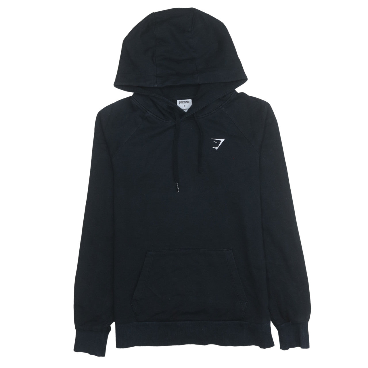 Gymshark Men's Black Pullover Hoodie Size S Regular Fit