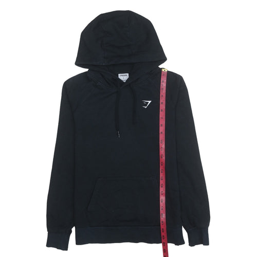 Gymshark Men's Black Pullover Hoodie Size S Regular Fit