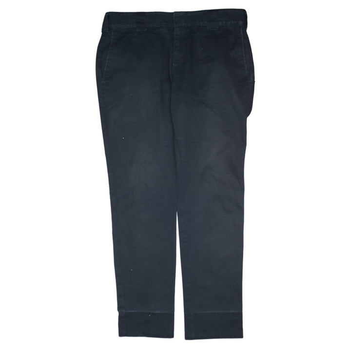 Dickies Men's Black Regular Fit Chino Work Trousers W33 L32