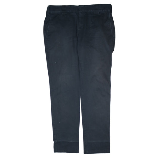 Dickies Men's Black Regular Fit Chino Work Trousers W33 L32