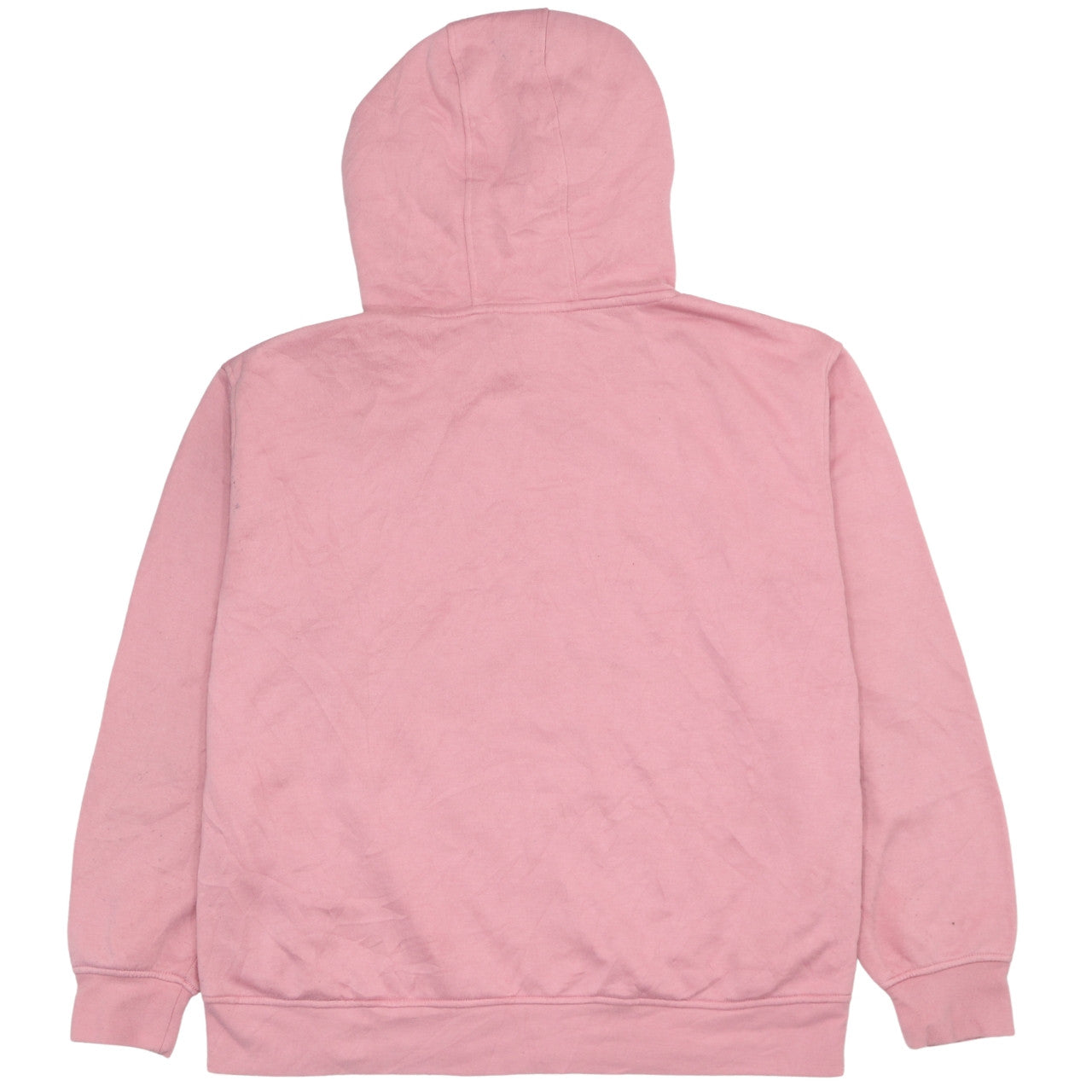 Disney Women Pink Mickey Hoodie Medium Cotton Pullover Sweatshirt