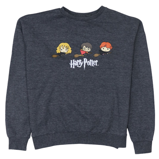 Primark Harry Potter Women's Navy Sweatshirt Size Small Graphic Print Pullover