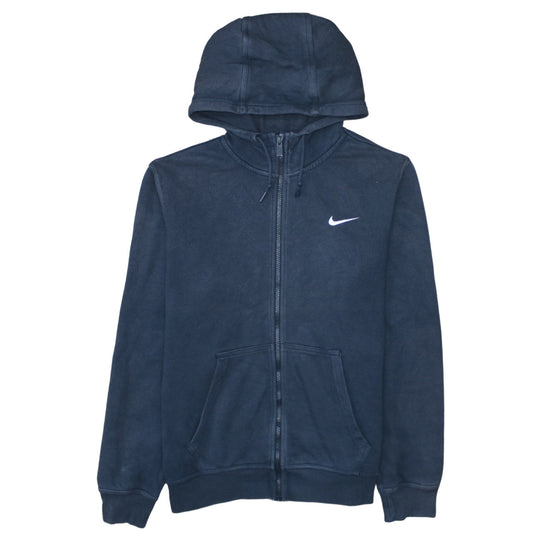 Nike Men's Blue Full Zip Hoodie M Sports Fleece Sweatshirt