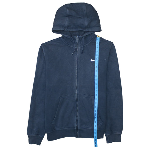 Nike Men's Blue Full Zip Hoodie M Sports Fleece Sweatshirt