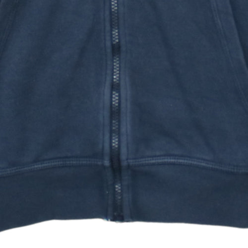 Nike Men's Blue Full Zip Hoodie M Sports Fleece Sweatshirt